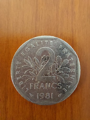 Moneta franchi francesi - moneta,