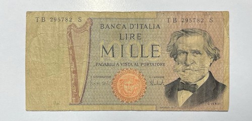 1000 lire italia giuseppe - italia,