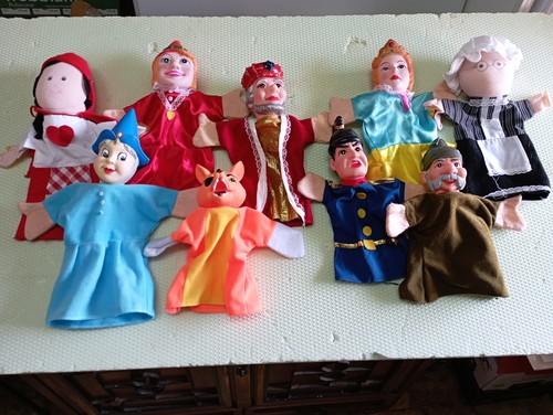 Marionette teatrino usate - marionette,